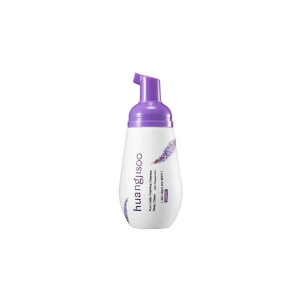 Huangjisoo Pure Daily Foaming Cleanser Deep Clean Peppermint - Mini Size